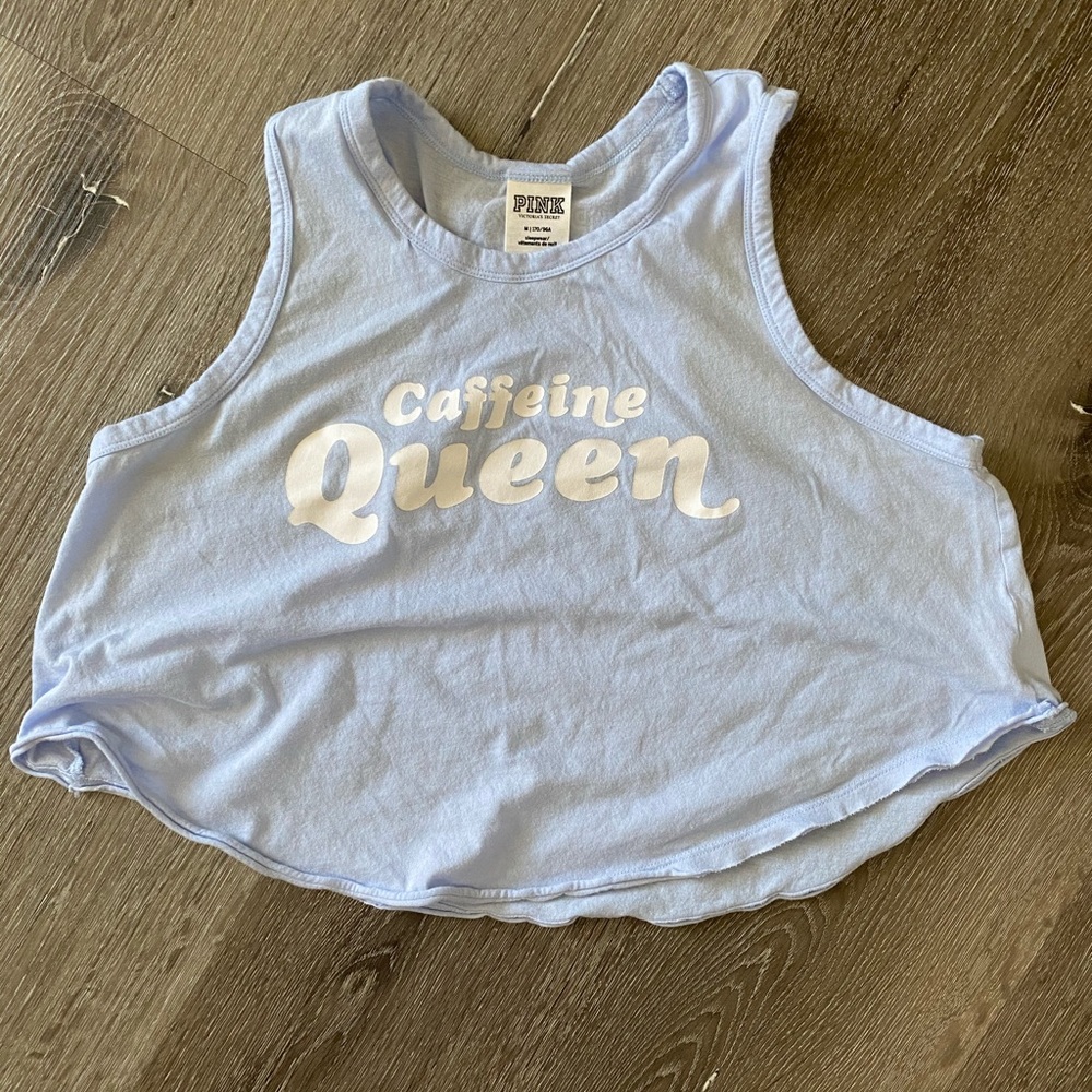 PINK Cropped Tank Top